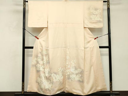 平和屋着物■訪問着　草花文　暈し染め　正絹　逸品　DABE2969cd
