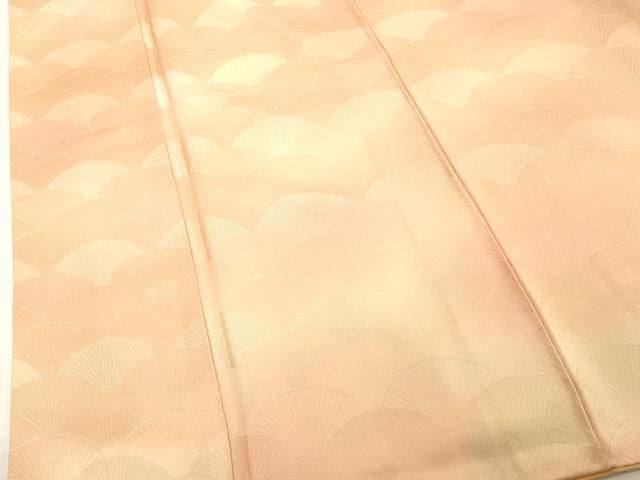 平和屋着物■上質な小紋 青海波地紋 暈し染め 正絹 逸品 DABE2987cd