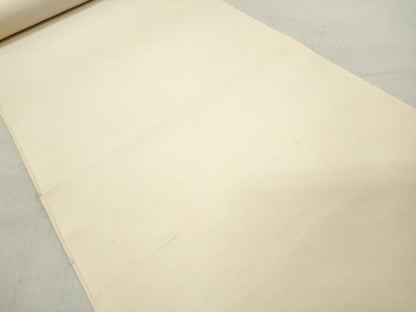 平和屋着物▼羽織・コート　上代紬　白生地　反物　羽尺　生成り色　逸品　未使用　DABE3201we