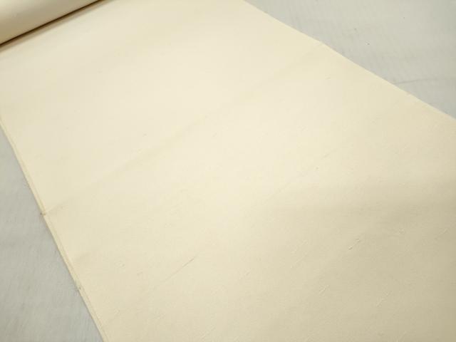 平和屋着物▼羽織・コート　上代紬　白生地　反物　羽尺　生成り色　逸品　未使用　DABE3201we
