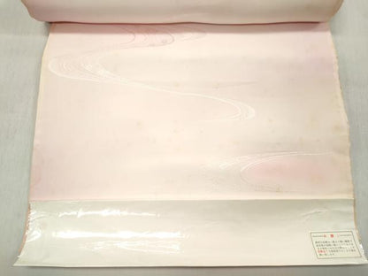 平和屋着物▼長襦袢 反物 着尺 吉祥文 暈し染め 逸品 未使用 DABE3291we