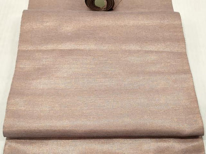平和屋着物▼名古屋帯 帯反物 霞文 逸品 未使用 DABE3296we