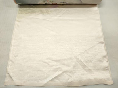 平和屋着物▼付下げ 解き反物 着尺 花鼓文 金彩 逸品 DABE3305we