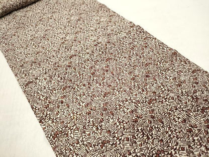 平和屋着物▼羽織・コート 解き反物 羽尺 樹林文 逸品 DABE3309we