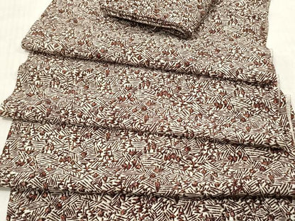 平和屋着物▼羽織・コート 解き反物 羽尺 樹林文 逸品 DABE3309we