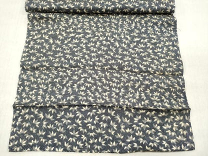 平和屋着物▼羽織・コート 解き反物 羽尺 笹の葉文 逸品 DABE3310we