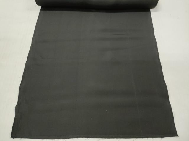 平和屋着物▼男性 黒紋付 解き反物 着尺 逸品 DABE3330we