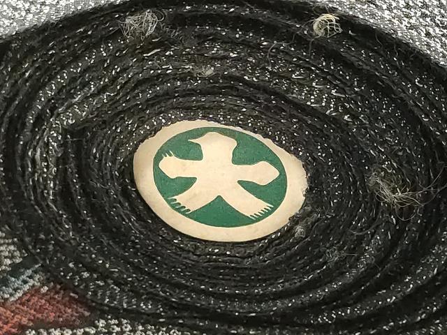 平和屋着物▼羽織・コート 反物 羽尺 草花文 大丸扱い 逸品 未使用 DABE3402we