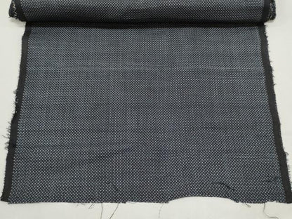 平和屋着物▼羽織・コート　解き反物　羽尺　紬地　亀甲柄　逸品　DABE3469we