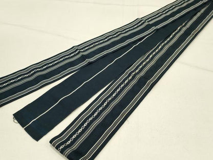 平和屋着物◎男性 本場筑前博多織 角帯 献上 証紙付き 正絹 逸品 DABE3554qp