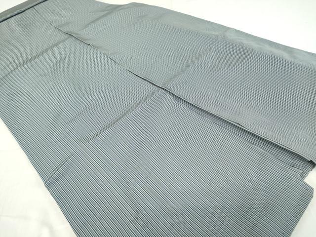 平和屋着物●男性　馬乗り袴　縞　正絹　逸品　DABE4005az
