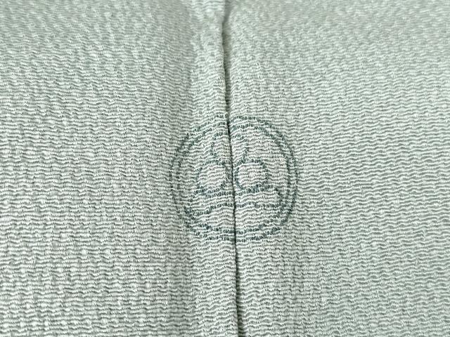 平和屋着物●訪問着　刺繍　松ぼっくり　暈し染め　金彩　鬼しぼ縮緬　正絹　逸品　DABE4007az