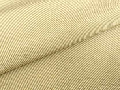 平和屋着物●江戸小紋　万筋　山吹茶色×素色　やまと誂製　正絹　逸品　DABE4010az