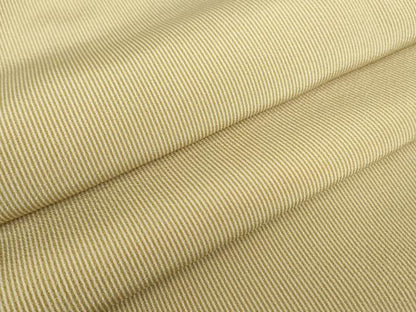 平和屋着物●江戸小紋　万筋　山吹茶色×素色　やまと誂製　正絹　逸品　DABE4010az