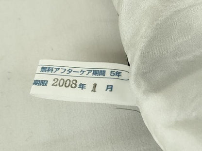 平和屋着物●訪問着　地紙花文　黒地　金彩　正絹　逸品　DABE4012az