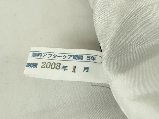 平和屋着物●訪問着　地紙花文　黒地　金彩　正絹　逸品　DABE4012az