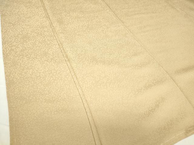 平和屋着物●上質な色無地　箔散らし地紋　香色　正絹　逸品　未使用　DABE4018az 平和屋着物○上質な色無地 箔散らし地紋 香色 正絹 逸品 未