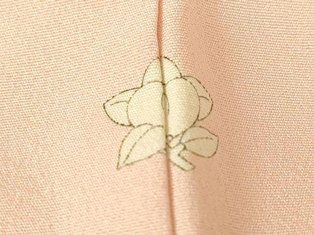 平和屋着物●訪問着　友禅　作家物　枝花飛鳥文　暈し染め　正絹　逸品　DABE4024az