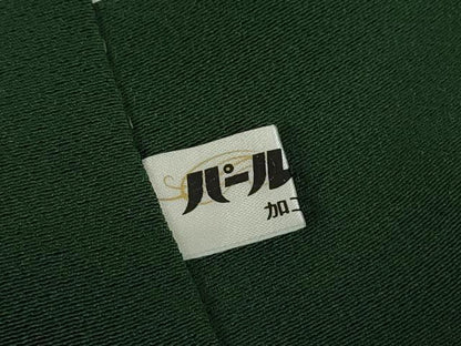 平和屋着物●上質な色無地　雅び彩重ね染　鉄色　正絹　逸品　DABE4027az