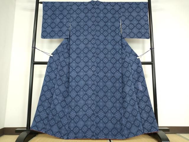 平和屋着物○阿波藍染 阿波友禅 徳島県無形文化財保持者 香川