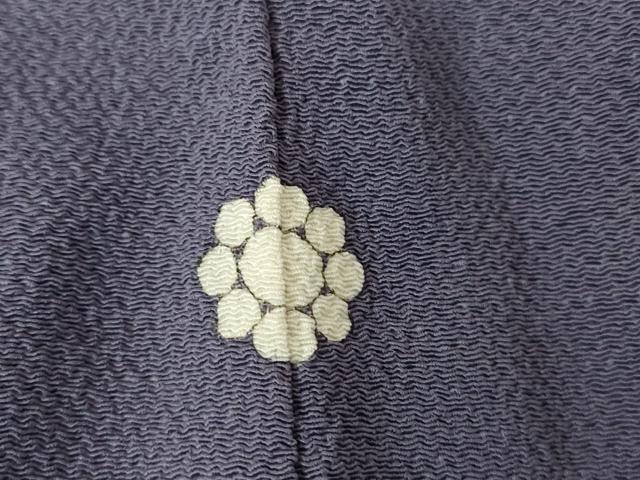 平和屋着物●上質な色無地　藤納戸色　鬼しぼ縮緬　正絹　逸品　DABE4043az 平和屋着物○上質な色無地 藤納戸色 鬼しぼ縮緬 正絹 逸品 DABE4043az