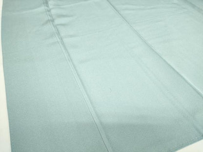 平和屋着物●上質な色無地　秘色色　正絹　逸品　DABE4048az