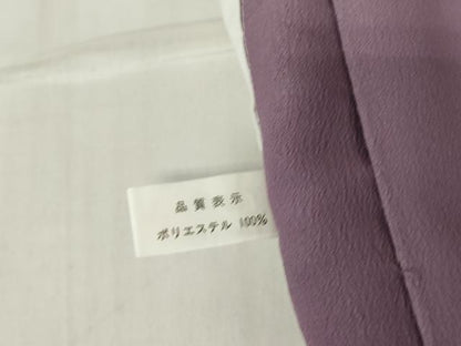 平和屋着物▽小紋　単衣　花丸文　洗える着物　DABE4173az