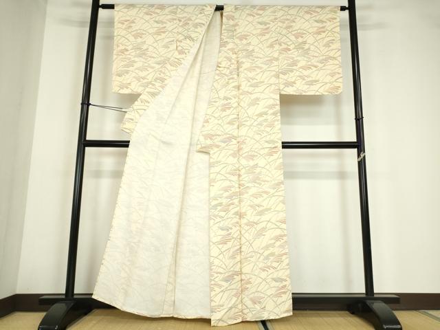 平和屋着物▽上質な小紋　単衣　薄文　正絹　逸品　DABE4182az 平和屋着物▽上質な小紋 単衣 薄文 正絹 逸品 DABE4182az