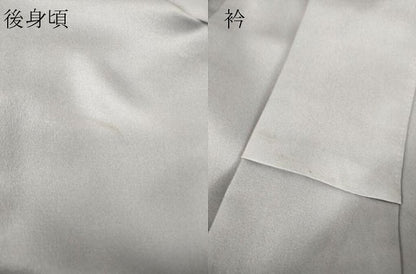 平和屋着物▽中国三大刺繍　スワトウ刺繍　汕頭刺繍　訪問着　単衣　雪輪花文　暈し染め　金彩　正絹　逸品　DABE4189az