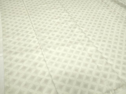 平和屋着物▽小紋　単衣　七宝文　洗える着物　DABE4193az