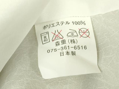 平和屋着物▽小紋　単衣　七宝文　洗える着物　DABE4193az