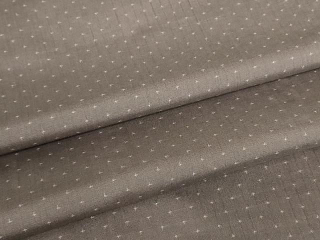平和屋着物▽本場大島紬　7マルキ　単衣　蚊絣　正絹　逸品　未使用　DABE4212az