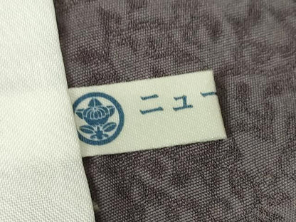 平和屋着物▽訪問着　単衣　短冊文　暈し染め　金彩　正絹　逸品　DABE4217az