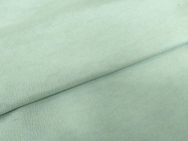 平和屋着物▽上質な紬　単衣　色無地　青磁鼠色　正絹　逸品　AAAZ9436fy 平和屋着物▽上質な紬 単衣 色無地 青磁鼠色 正絹 逸品 AAAZ9436fyの