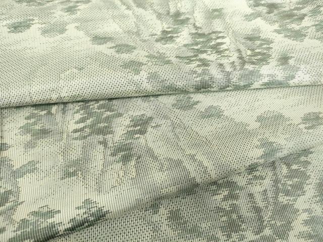 平和屋着物▽本場大島紬　7マルキ　単衣　総絣　遠山風景文　正絹　逸品　DABE4333az