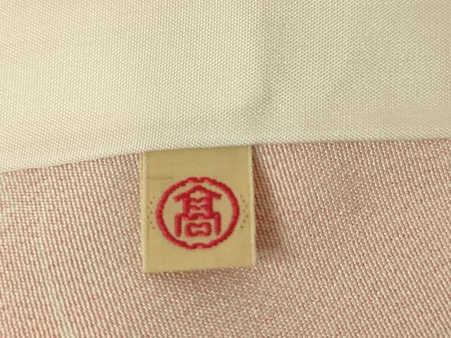 平和屋着物▽上質な小紋　単衣　雲取り枝垂れ桜文　高島屋扱い　正絹　逸品　DABE4338az