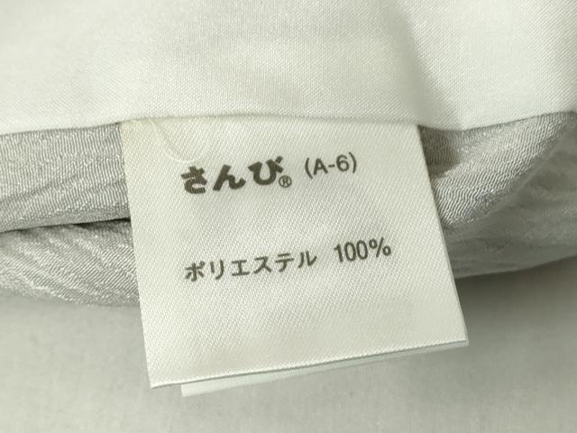 平和屋着物▽小紋　単衣　市松柄　高島屋扱い　さんび謹製　洗える着物　DABE4409az