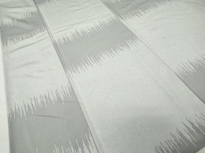 平和屋着物▽小紋　単衣　変わり市松　洗える着物　DABE4410az