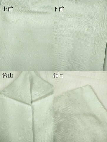 平和屋着物▽訪問着　単衣　水辺風景片輪車花文　暈し染め　金彩　正絹　逸品　DABE4416az