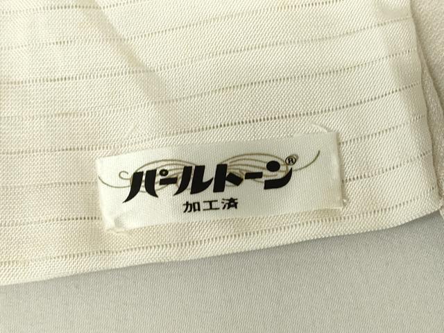 平和屋着物▽訪問着　単衣　草花文　正絹　逸品　DABE4422az