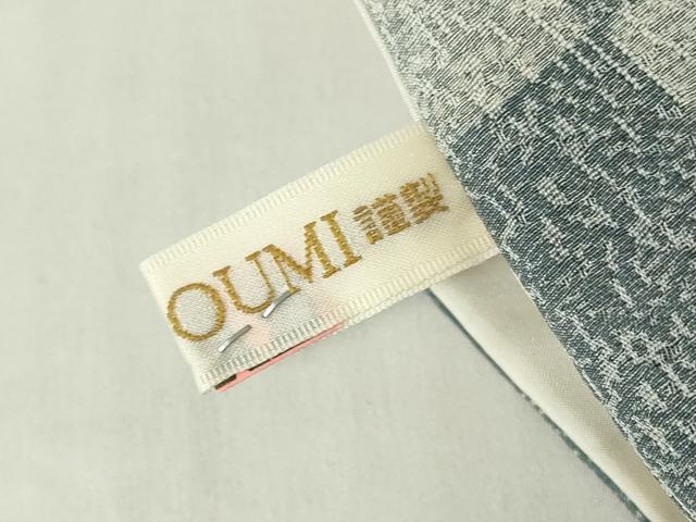平和屋着物▽江戸小紋　単衣　市松小紋柄　正絹　逸品　DABE4423az