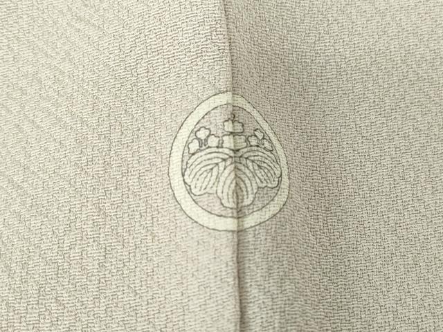 平和屋着物▽訪問着　単衣　休み鳥老松文　金彩　正絹　逸品　DABE4442az
