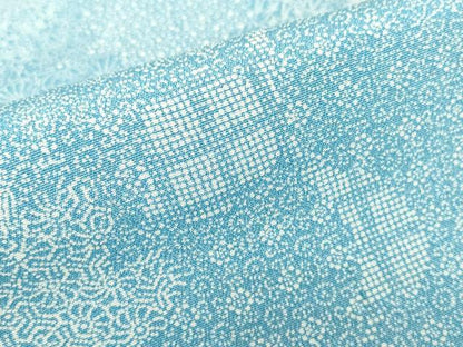 平和屋着物▽江戸小紋　単衣　寄せ小紋柄　正絹　逸品　DABE4445az