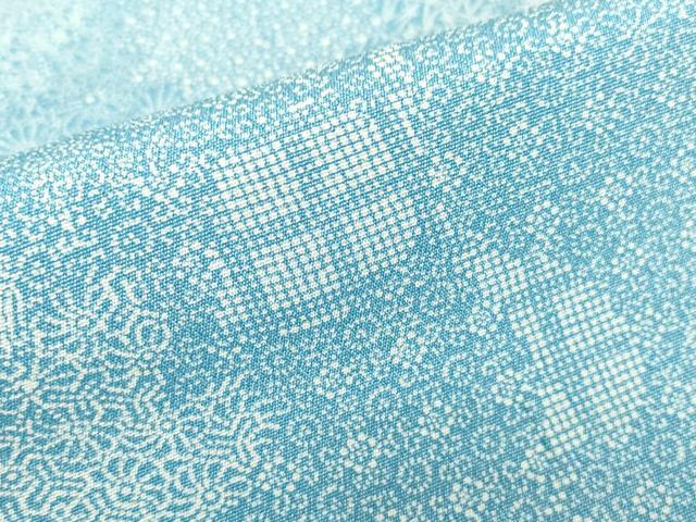 平和屋着物▽江戸小紋　単衣　寄せ小紋柄　正絹　逸品　DABE4445az