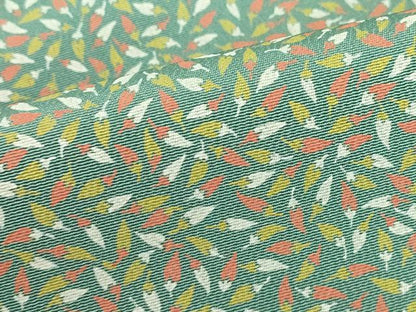 平和屋着物▽上質な小紋　単衣　成り物　正絹　逸品　DABE4489az