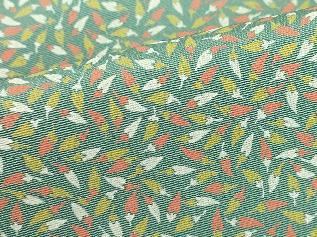 平和屋着物▽上質な小紋　単衣　成り物　正絹　逸品　DABE4489az