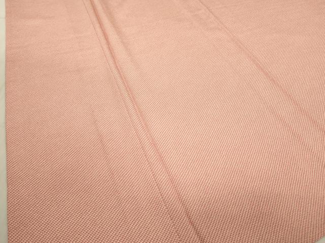 平和屋着物▽江戸小紋　単衣　鹿の子文　正絹　逸品　DABE4503az