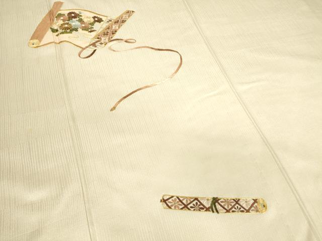 平和屋着物▽豪華色留袖　単衣　駒刺繍　総刺繍　花絵巻文　金糸　正絹　逸品　DABE4538az