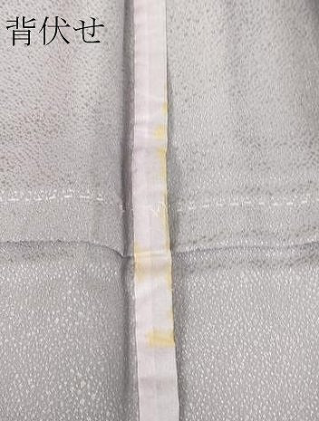 平和屋着物▽上質な色無地　単衣　紋意匠　浅紫色　正絹　逸品　DABE4667az