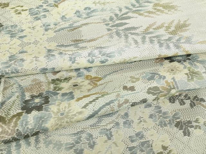 平和屋着物▽本場大島紬　白大島　7マルキ　単衣　総絣　籬花文　正絹　逸品　DABE4705az